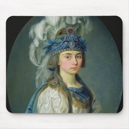 Praskovya Zhemchugova女優および歌手 マウスパッド (正面)