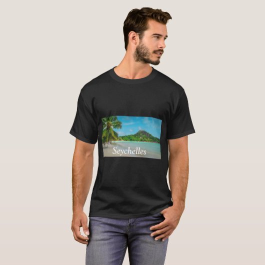 Praslin Seychelles Island Tシャツ (正面フル)