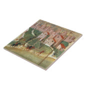 Prato (フレスコ画)の町 タイル (側面)