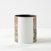 Prato (フレスコ画)の町 マグカップ (中央)