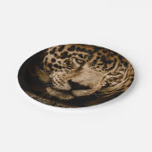 Prato de Papel Via Pantanal Onça ペーパープレート (アングル)