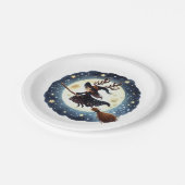 Prato de Papel Viagem da Bruxa Natalina ペーパープレート (アングル)