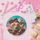 Prato Descartável para Festa ペーパープレート (パーティー)