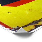 Pratts Vintage Enamel Sign ポスター (角)