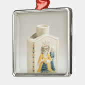 Prattwareの茶筒 メタルオーナメント (左)