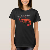 prawn food shrimp tシャツ (正面)