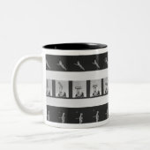 praxinoscopeのための写真のストリップ ツートーンマグカップ (左)