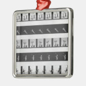 praxinoscopeのための写真のストリップ メタルオーナメント (左)