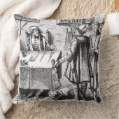 「Praxisの木版画の後の税の受信機、 クッション (ブランケット)