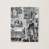 「Praxisの木版画の後の税の受信機、 ジグソーパズル (縦)