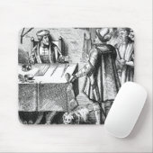 「Praxisの木版画の後の税の受信機、 マウスパッド (マウス)