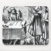 「Praxisの木版画の後の税の受信機、 マウスパッド (正面)