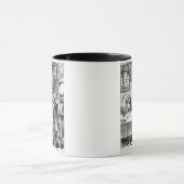 「Praxisの木版画の後の税の受信機、 マグカップ (中央)