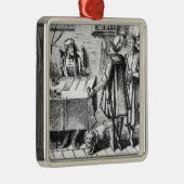 「Praxisの木版画の後の税の受信機、 メタルオーナメント (右)
