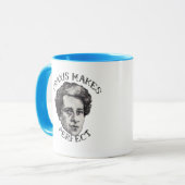 Praxisは完全に作ります マグカップ (正面左)