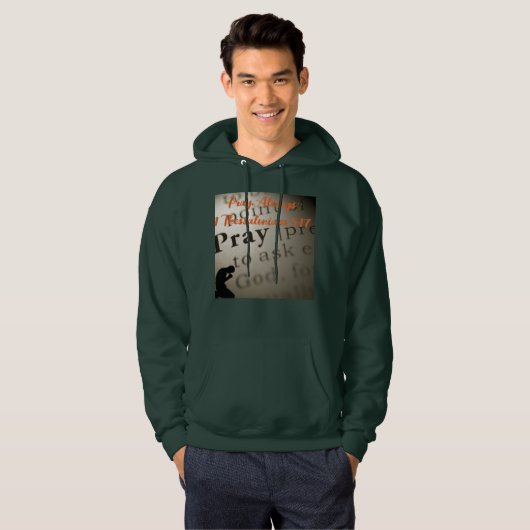 ''Pray Always'' パーカ (正面フル)