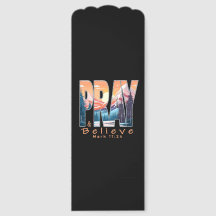 Pray and Believe Christian Design