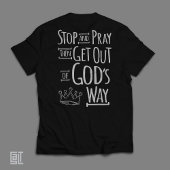 Pray and God’s Way Christian Inspirational Tシャツ
