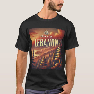 PRAY FOR LEBANON Tシャツ
