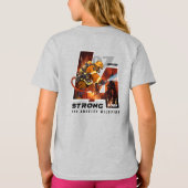 Pray for Los Angeles | キッズ Tシャツ (裏面)