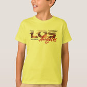 Pray for Los Angeles | キッズ Tシャツ (正面)