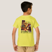 Pray for Los Angeles | キッズ Tシャツ (裏面フル)