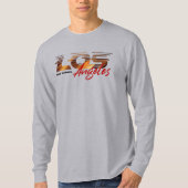 Pray for Los Angeles | メンズ長袖 Tシャツ (正面)