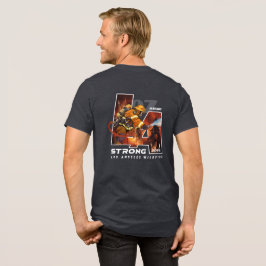 Pray for Los Angeles | メンズ トライブレンドTシャツ
