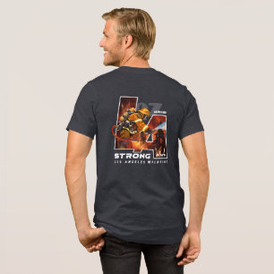 Pray for Los Angeles   メンズ  トライブレンドＴシャツ