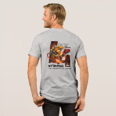 Pray for Los Angeles | メンズ トライブレンドTシャツ (フル背面)