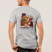 Pray for Los Angeles | メンズ トライブレンドTシャツ (裏面)