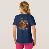 Pray for Los Angeles (2) | キッズ Tシャツ (裏面フル)