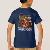 Pray for Los Angeles (2) | キッズ Tシャツ (裏面)
