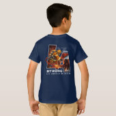 Pray for Los Angeles (2) | キッズ Tシャツ (裏面フル)