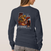 Pray for Los Angeles (2) | レディース長袖 Tシャツ (裏面)