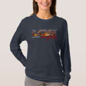 Pray for Los Angeles (2) | レディース長袖 Tシャツ (正面)