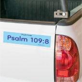Pray for Trump, Psalm 109:8 バンパーステッカー (トラック上)