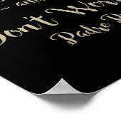 Pray Hope And Don't Worry St. Padre O Quote  ポスター (角)