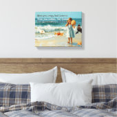 Pray Listen Believe Christian  キャンバスプリント (インサイチュ (寝室))