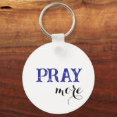 Pray More キーホルダー (正面)