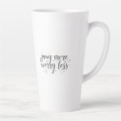 Pray More Worry Less Mug カフェラテマグ (右)