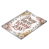 Pray more worry less notebook  ノートブック (左側)
