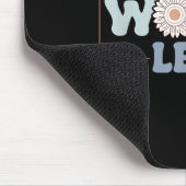 Pray More Worry Less Sunflower Motivation  マウスパッド (コーナー)