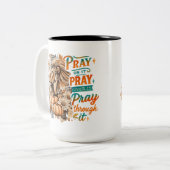 Pray On It.... ツートーンマグカップ (正面左)