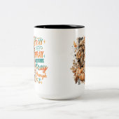 Pray On It.... ツートーンマグカップ (中央)