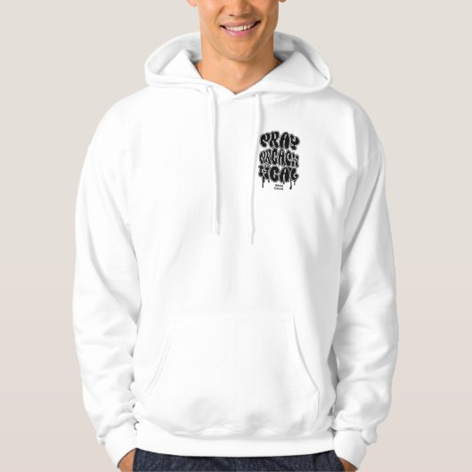 Pray, Preach, Heal Mens Hoodie パーカ (正面)