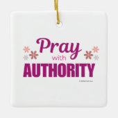 Pray with Authority, セラミックオーナメント (正面)