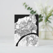 Prayagraj Uttar Pradesh City Map ポストカード (スタンド正面)