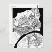 Prayagraj Uttar Pradesh City Map ポストカード (正面/裏面)