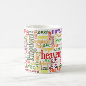 Prayerの主のየአባታችንሆይጸሎትのアムハラ語のマグ コーヒーマグカップ (中央)